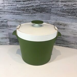 Therm Ware Vintage David Douglas Ice Bucket Green With Locking Lid